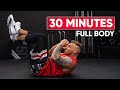 30 min full body workout  no equipment bodyweight only