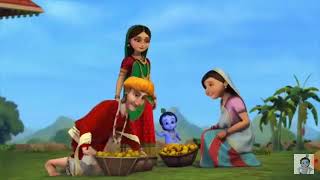 Little Krishna Telugu Episode 3 Krishna Eating Soil