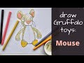 Learn to Draw Mouse from The Gruffalo - Fun easy drawing tutorial | Colour Wheel Arts