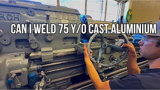 I Restored a 1950's War Machine using LeBlonde Lathe, Bridgeport Mill, Miller TIG