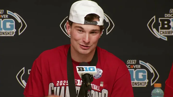 Curt Cignetti and IU players discuss Big Ten Championship win over Ohio State