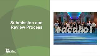 Submitting Your Best Proposal   2020 ACUHO I Conference & Expo