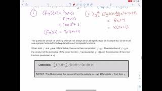 M31 Derivatives Lesson 6a Part 1