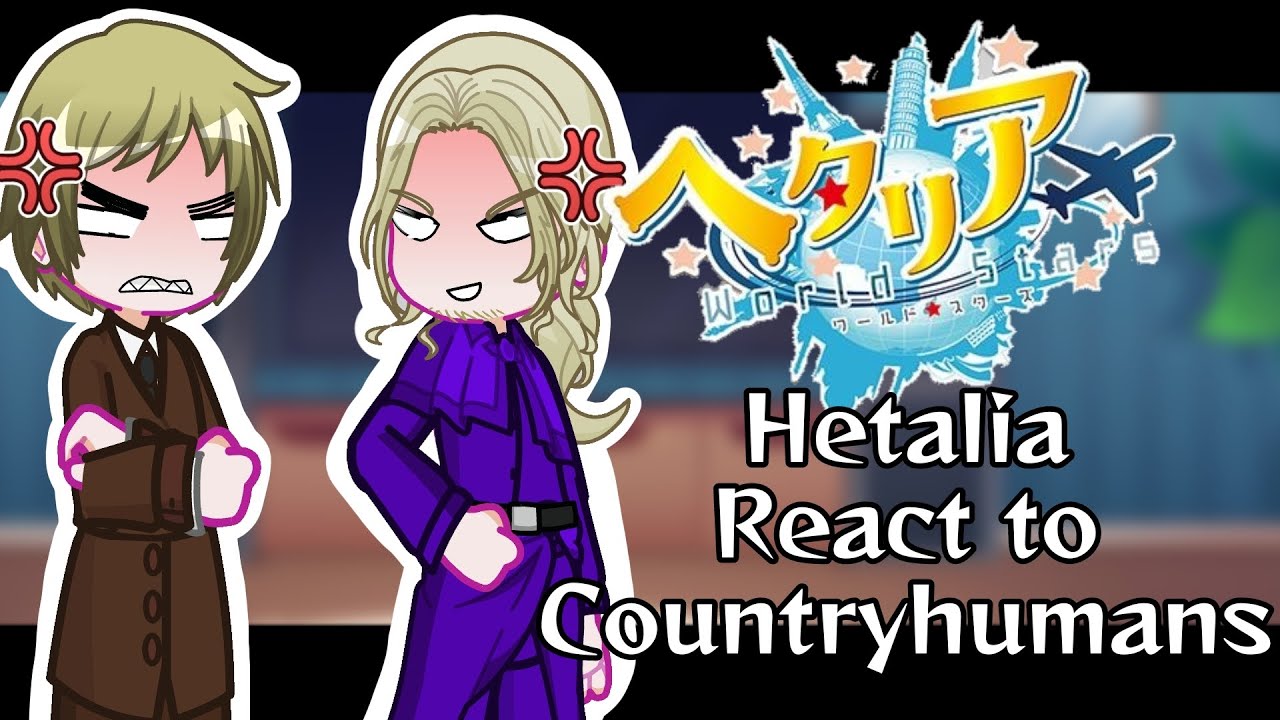 Hetalia React to countryhumans || Complete 