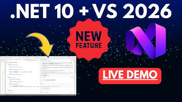 .NET 10 New Features (C# 14, ASP.NET Core 10, EF Core 10) — Tested in VS 2026!