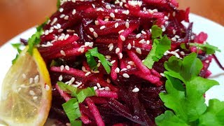 РЕЦЕПТ НАХОДКА !!! САЛАТ из СВЕКЛЫ за 3 минуты // ЕМ КАЖДЫЙ ДЕНЬ // VEGETABLE SALAD РЕЦЕПТ НАХОДКА !!! САЛАТ из СВЕКЛЫ за 3 минуты // ЕМ КАЖДЫЙ ДЕНЬ // VEGETABLE SALAD