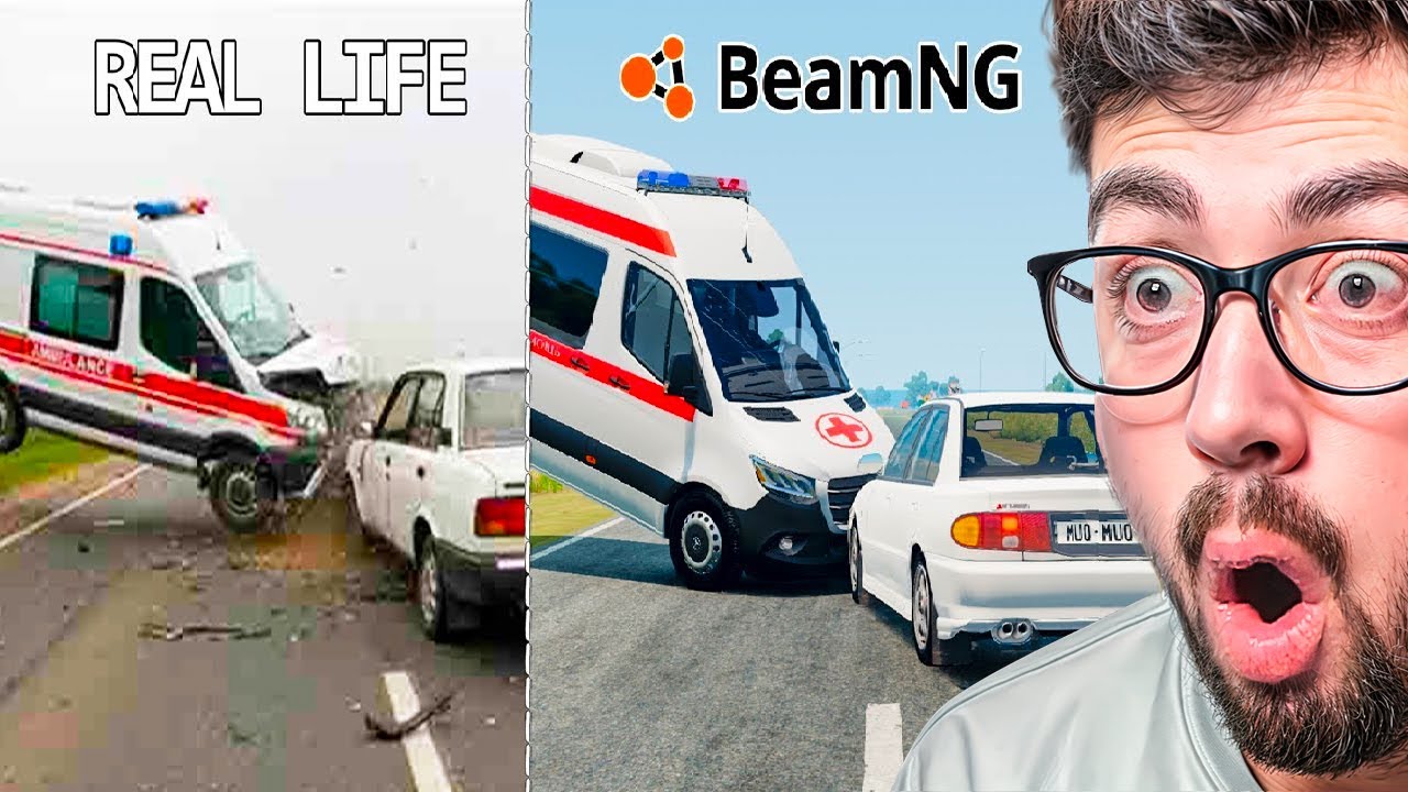 ACCIDENTES BASADOS EN LA VIDA REAL 😱 | BeamNG Drive #20