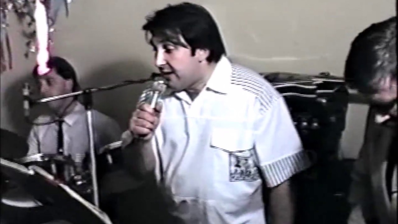 Zespół na wesele w 1991 roku.