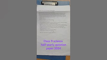 Class 9 science half yearly question paper 2024 | class 9 science mid term question paper 2024-25