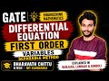 🔥GATE 2027-Differential Equation First Order Variables Separable Method|GATE Engineering Mathematics