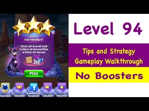Bejeweled Stars Level 94 Tips and Strategy Gameplay Walkthrough No Boosters