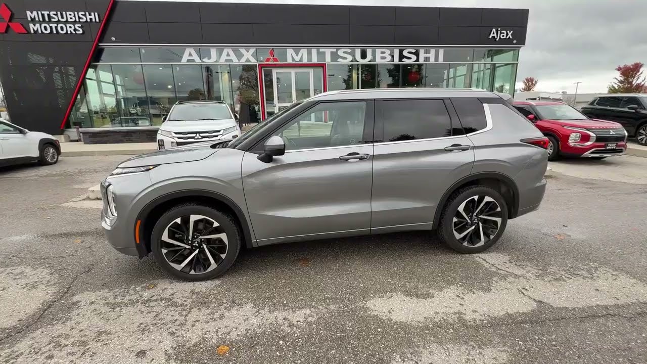 2022 Mitsubishi Outlander GT | For Sale at Ajax Mitsubishi - YouTube
