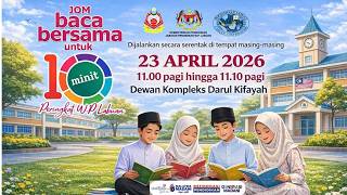 JOM BACA BERSAMA UNTUK 10 MINIT PERINGKAT WILAYAH PERSEKUTUAN LABUAN