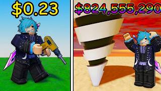 Da NOOB a PRO SCAVANDO con il TRAPANO su ROBLOX!