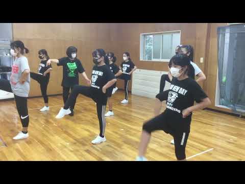 準備体操ダンス キッズダンシング金曜日クラス キッズガーデン武蔵小杉教室 指導 梶原和歌子 深野朋果 2021,7,30