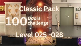 100 Doors Challenge: Level 025-028 Classic Pack.