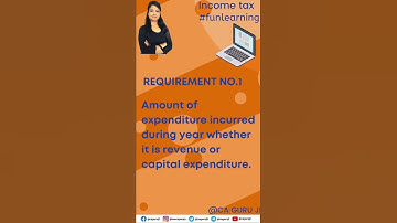 Clause 44 of 3CD, New Requirement in Tax audit, GST expense break up in audit 21-22, #shorts