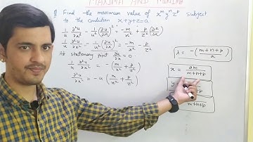 Maxima and minima(Lecture- 3) // B. Sc 5th sem// M. Sc// JAM