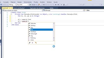 Visual Basic, Que numero es Mayor de 3 Valores, Msgbox