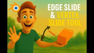 How to Use Blender Edge Slide & Vertex Slide Tool Explained in Hindi | Episode - 10 | हिन्दी मे!