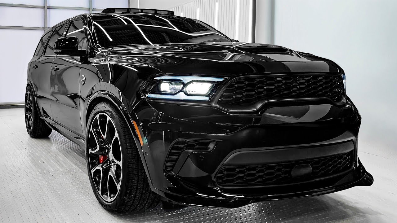 2027 Dodge Durango SRT Hellcat Diamond Black - New Brutal SUV in detail