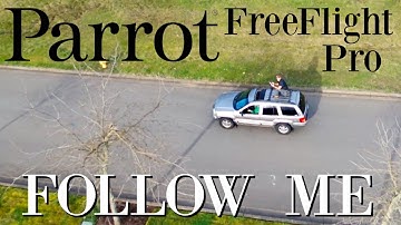 PARROT BEBOP 2 FOLLOW ME // FREEFLIGHT GPS & Visual Tracking