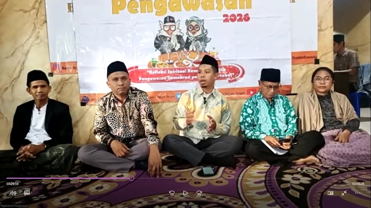 Ngabuburit Pengawasan Jilid 2 Bawaslu Kabupaten Sumba Tengah,  Senin (9/3/2026)