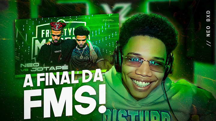 ACONTECEU! 🔥🔥 NEO REAGE À FINAL FMS JOTAPE X NEO