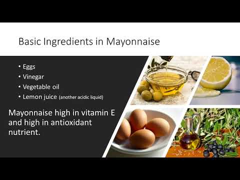 Video: Mayonnaise Allergy Explained: Ingredienser, Symptom Och Behandling