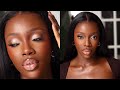 *Detailed* Makeup Tutorial For Dark Skin WOC | Okemute Ugwuamaka