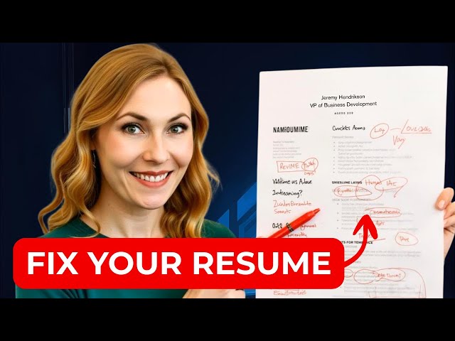 Give me 11 minutes, and I’ll make your resume 57% better