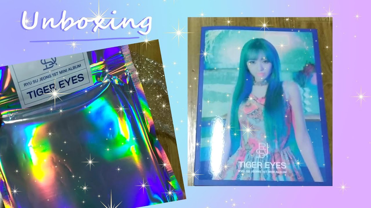 Unboxing Lovelyz Sujeong Tiger Eyes Album Youtube