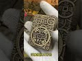 Brass Relief Lighter—Gen-2 Insert + Anti-Backflow Ball + Dual-Tooth Wheel