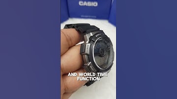 Casio AE-1100W: World Traveler’s Ultimate Timepiece #casiowatches #worldtime #affordablewatch #casio