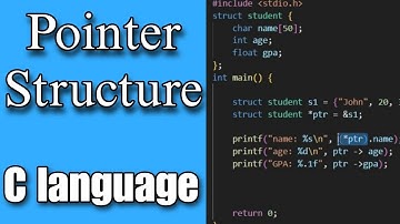Pointer to Structure in C Language - Beginner