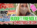 CHRISTMAS DECOR shop with me ON A BUDGET 2020 || Target Dollar Spot, HomeGoods & MORE + DECOR HAUL!