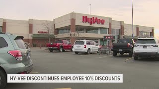 Hy-Vee suspends employee discount, cites abuse by some employees