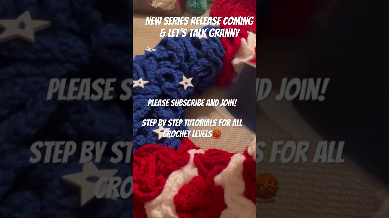 Please subscribe & like!  Step by step guided tutorials 🧶🧶