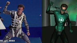 Animated Skinsuit 'Green Lantern' Behind The Scenes [+Subtitles]