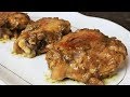 Contramuslos de pollo a la mostaza