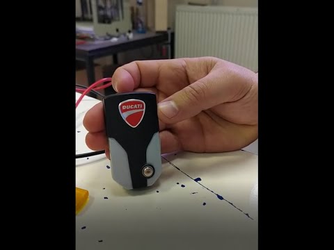 ducati multistrada anahtar pil değişimi /Replacing Ducati Key Fob Battery