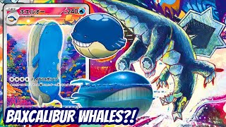 This New Wailord is Baxcaliburs New Partner - Rogue Deck from Journey Together! [Pokemon Cards]