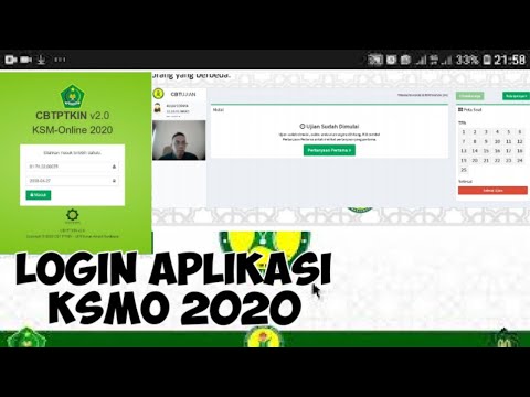 CARA LOGIN PESERTA APLIKASI KSMO 2020