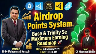 Forton Airdrop Points System – Base & Trinity Se Maximum Earning Ka Complete Roadmap/ Dr M Hussain❤️