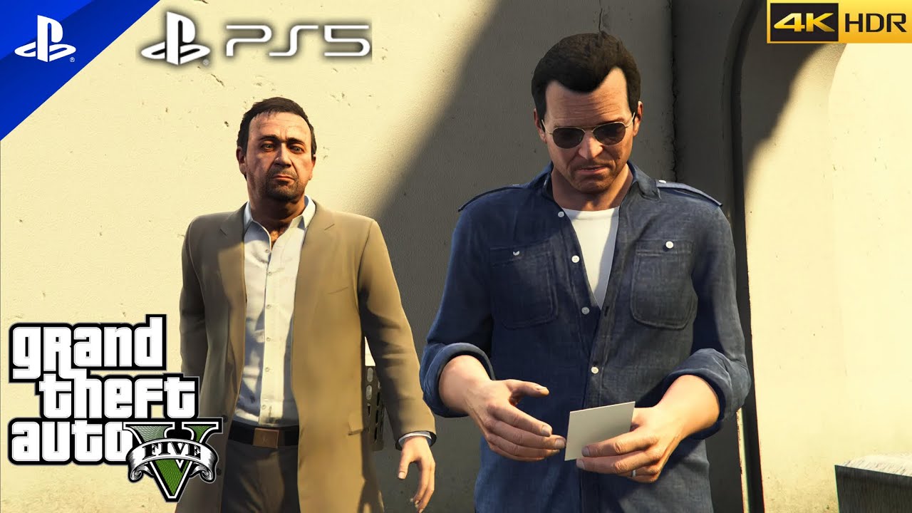 GTA 5 (PS5) Mission #21 - Dead Man Walking [100% Gold Medal Walkthrough] 4K HDR 60fps