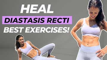 Best Exercises To HEAL DIASTASIS RECTI | 13 min Workout To Close Ab Separation & Lose Your Mom Pooch
