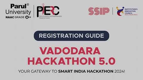 Guidelines on How to Register for Vadodara Hackathon 5.0