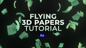 Create Flying Paper Animations In After Effects