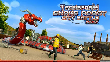 🐍Transform Snake Robot City Battle 2017-Робот Змея Городская Война-By TapSim Game Studio