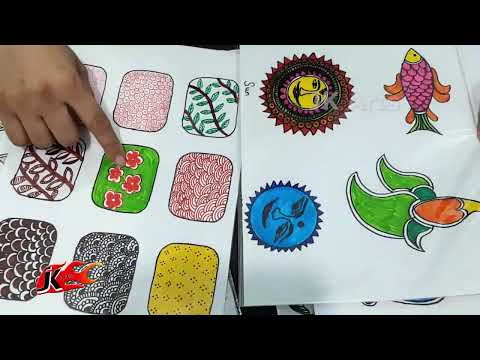 Madhubani Painting #1a Introduction | JK Arts Classes